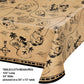 Creative Converting Treasure Island Pirate Plastic Tablecloth, 1 ct Multi Color, 22"