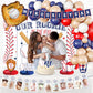 Baseball 1st birthday party decorations boy, our rookie Backdrop,Baseball Balloon Arch,my rookie year banner,first birthday decorations for boy