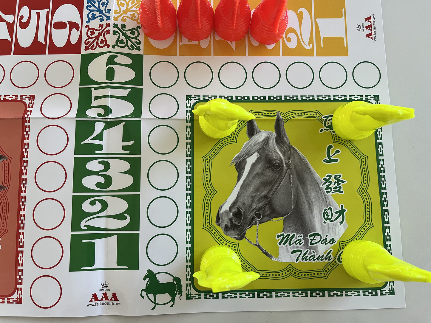 Co Dua Ngua - Horse Race Chess- Seahorse Game-Co Ca Ngua