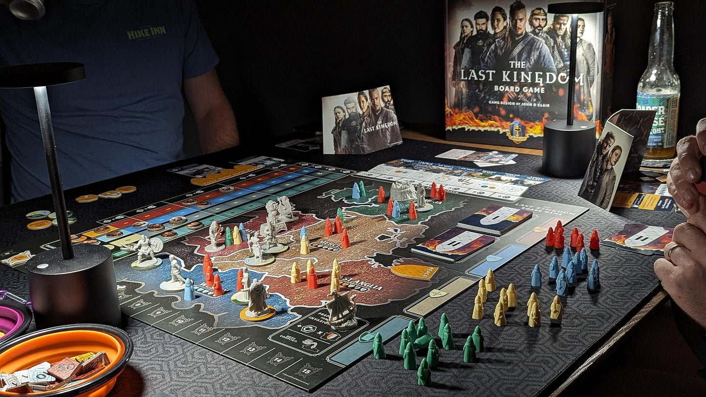 The Last Kingdom: Board Game - Hit Netflix Series Brought to Life | 2-5 Player Strategy Game with Miniatures