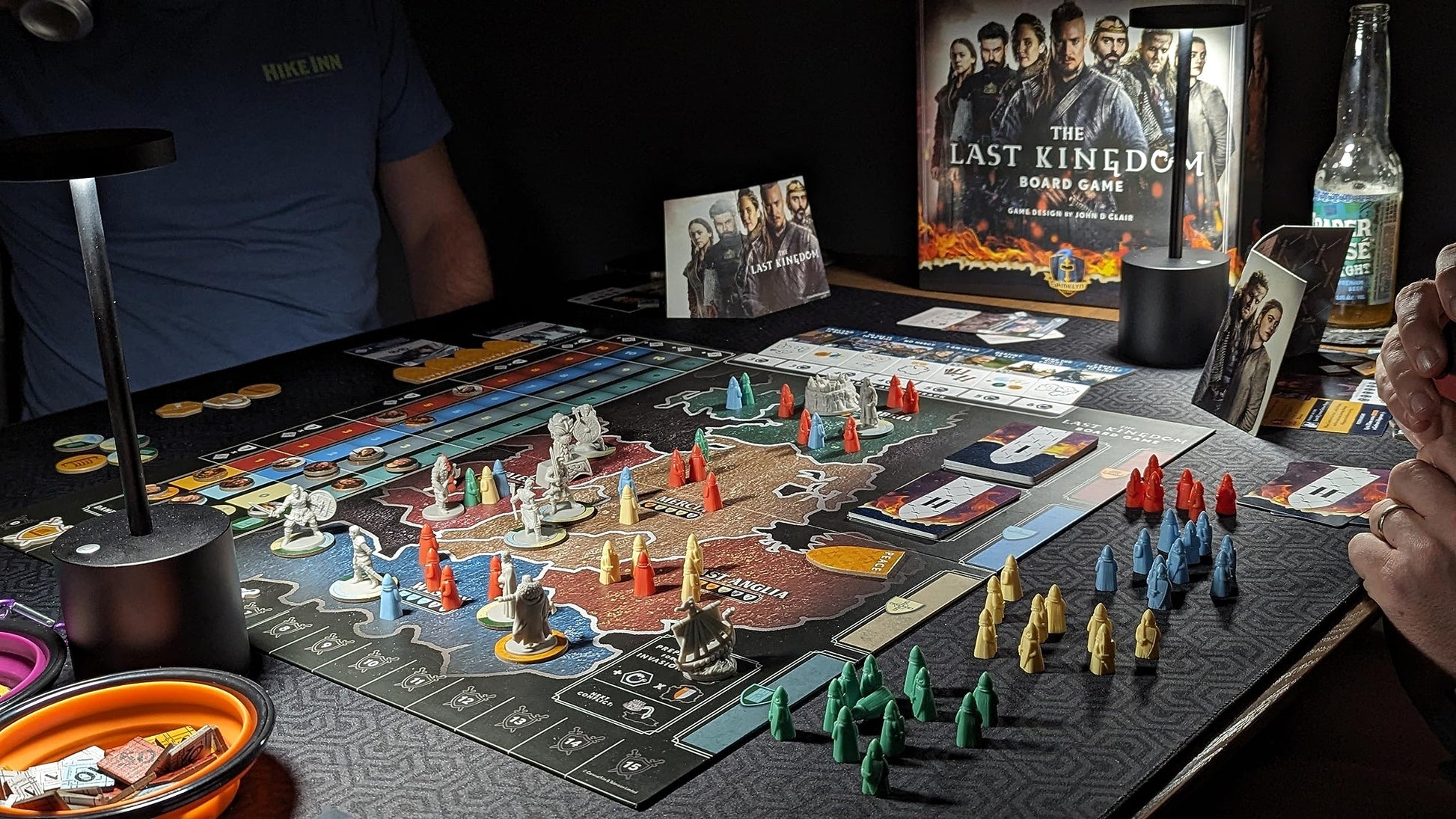 The Last Kingdom: Board Game - Hit Netflix Series Brought to Life | 2-5 Player Strategy Game with Miniatures