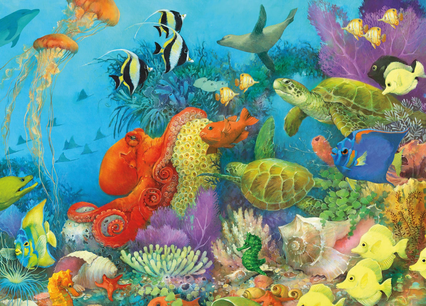 Ceaco - Underwater Color - 1000 Piece Jigsaw Puzzle for Adults