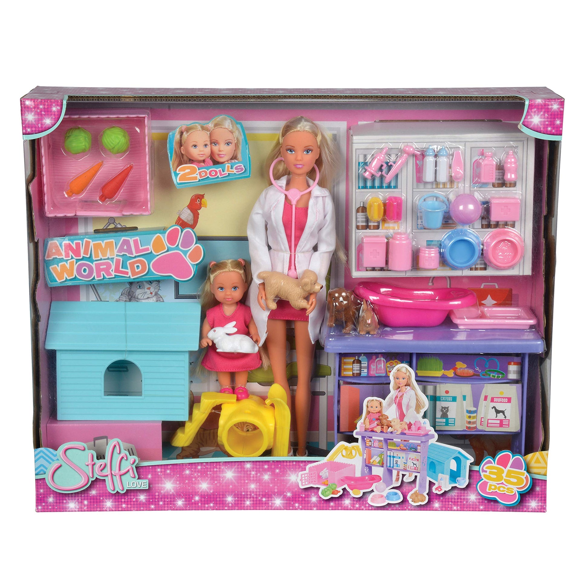 Simba Toys - Steffi Love Animal World Playset, Multicolor