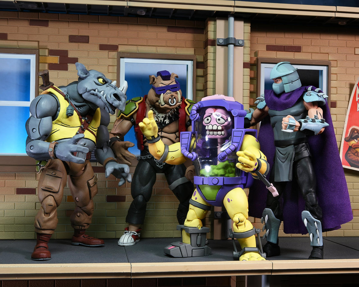 NECA Teenage Mutant Ninja Turtles 2-Pack 7" Scale Ace Duck and Mutagen Man Figures