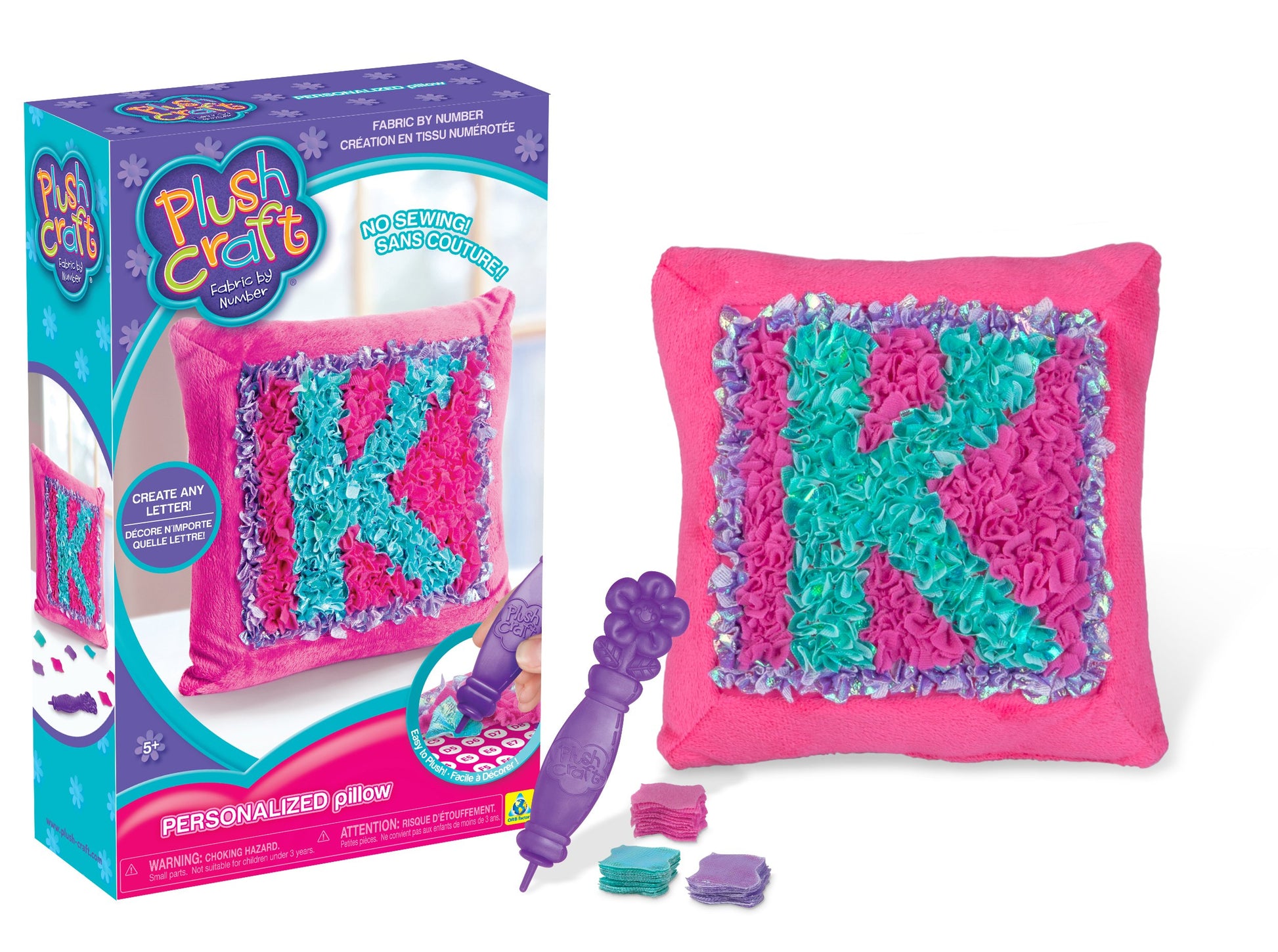 The Orb Factory Plushcraft Personalized Pillow