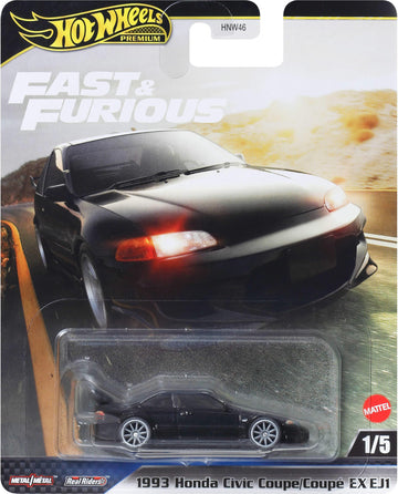 Hot Wheels Cars, Premium Fast & Furious 1:64 Scale Die-Cast Car for Collectors Inspired by Fast & Furious Movie Franchise