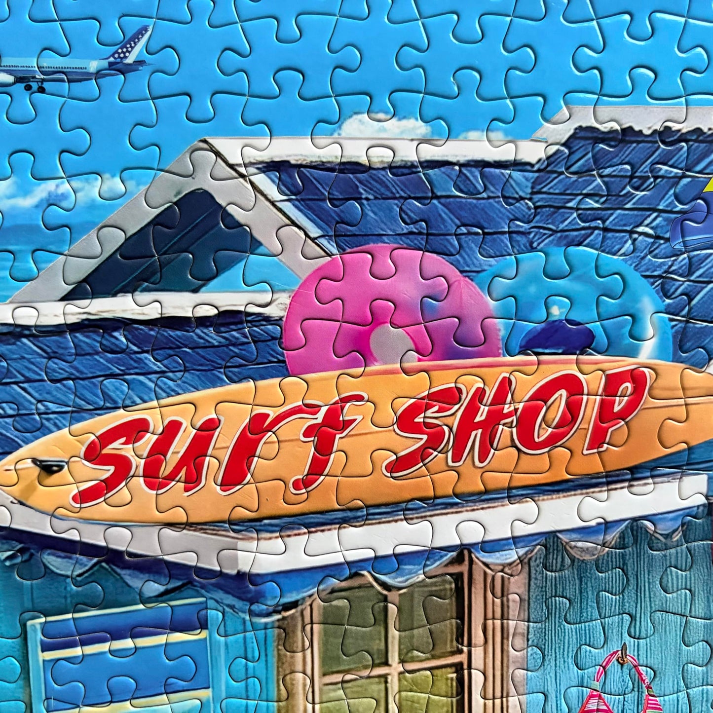 500 Piece Puzzles for Adults- Summer Beach Jigsaw Puzzle - Beach Surf Shop