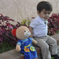 Linzy Plush 16" Educational Teddy Bear, Adorable Plush Bear Comes with clad,a Removable Outfit Packed with Closures-Perfect for Testing a Little One's