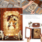 FUNPOLA Alice in Wonderland 3D Puzzle Nightlight - DIY 3D LED Book Lamp - 3D Wood Puzzles Décor Lamp for Adults