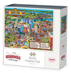 Boardwalk Boston Freedom Trail 1000 Piece Jigsaw Puzzle Historic Massachusettes Map Puzzles with Premium Box, Gift for Adults and Family 19"x26"