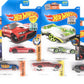 Hot Wheels Muscle Car Madness 5 Pack Random Diecast Bundle Set with Various Corvettes, Mustangs, Camaros, Chargers, GTO"s, Firebirds, Shelby, and More