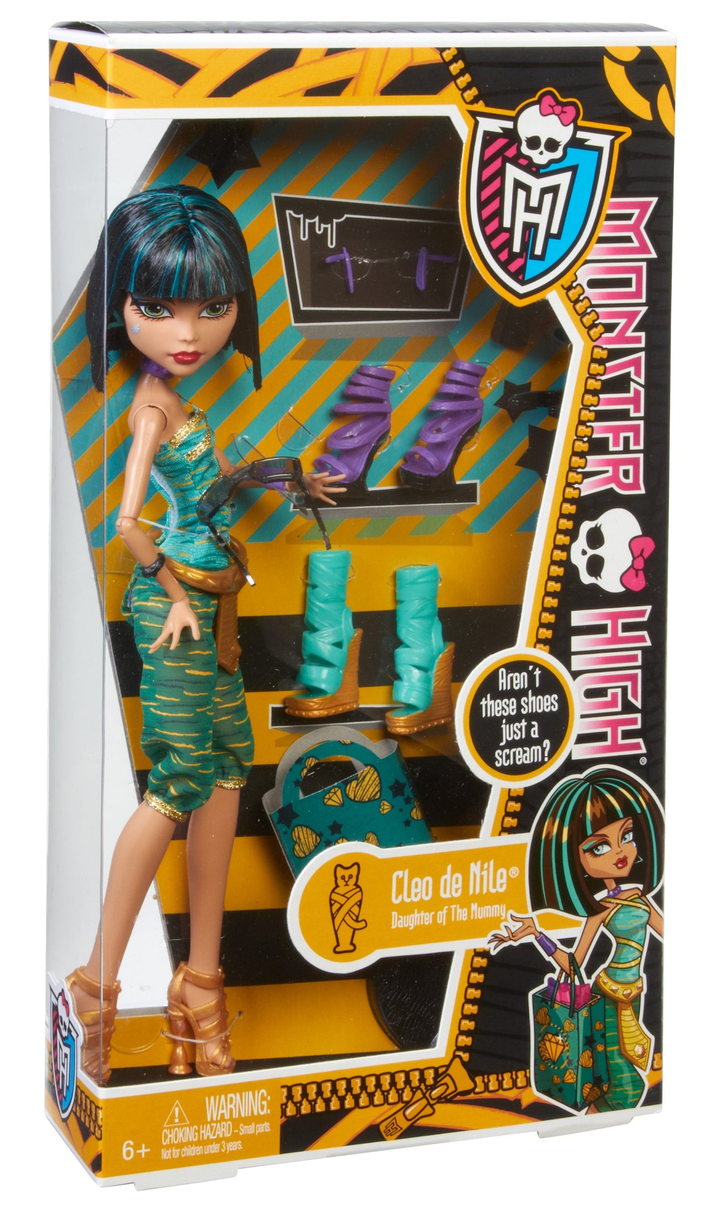 Monster High Cleo De Nile Doll and Shoe Doll Collection