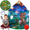 Dinosaur Pop Up Kids’ Play Tent by Toy to Enjoy - Perfect for Indoor & Outdoor. Dinosaur Camping Tent for Toddlers, Boys&Girls. Includes Remote