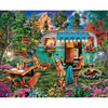 White Mountain 1000 Piece Jigsaw Puzzle Scenic Summer Camping, Camper