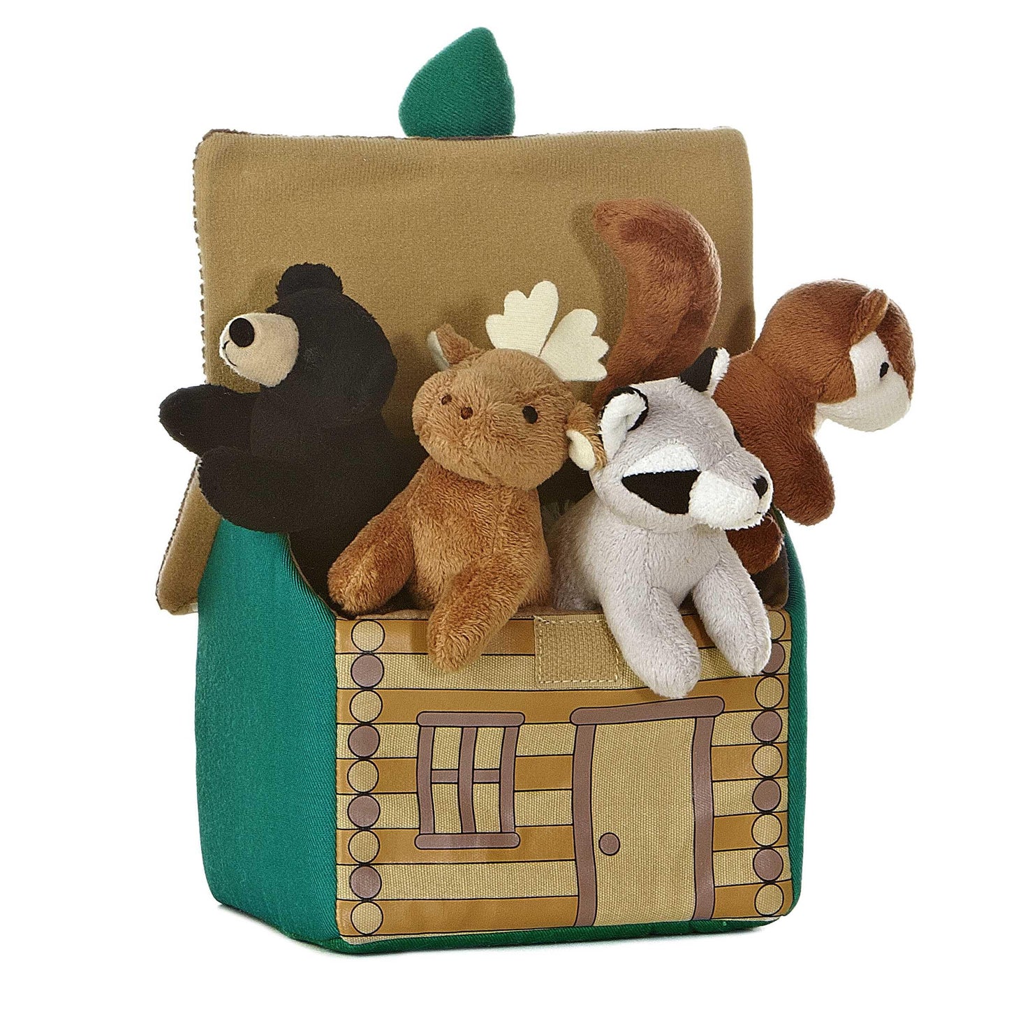 Aurora® Engaging Baby Talk™ My Forest Friends™ Baby Stuffed Animal - A Fun Playset for Sensory Engagement and Play - for Babies and New Parents