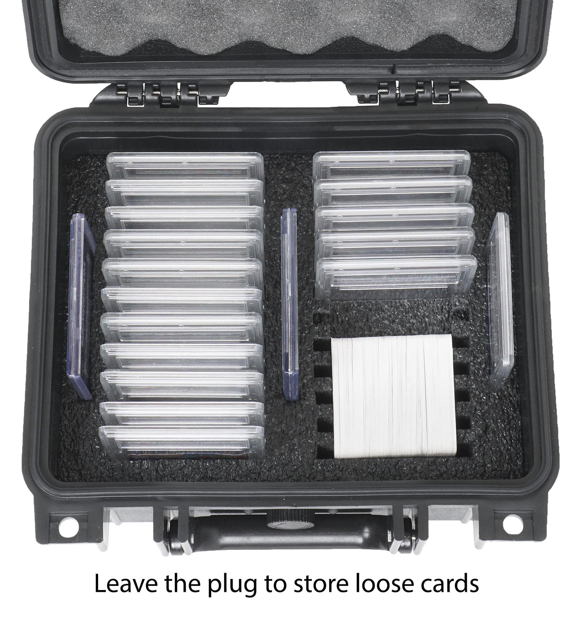 Case Club 25-41 Graded Card Slab Carrying Case - Slotted Storage Fits PSA/BGS/FGS Graded Slabs - Sports/Trading Collector Box for Graded Cards