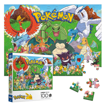 Buffalo Games - Pokémon Fan Favorites - 100 Piece Puzzle for Kids Ages 6-8