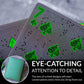 Circuit Neon Green Playing Cards with Free Card Game eBook, Creative Deck of Cards, Premium Card Deck, Cool Poker Cards, Unique Bright Colors for Kids