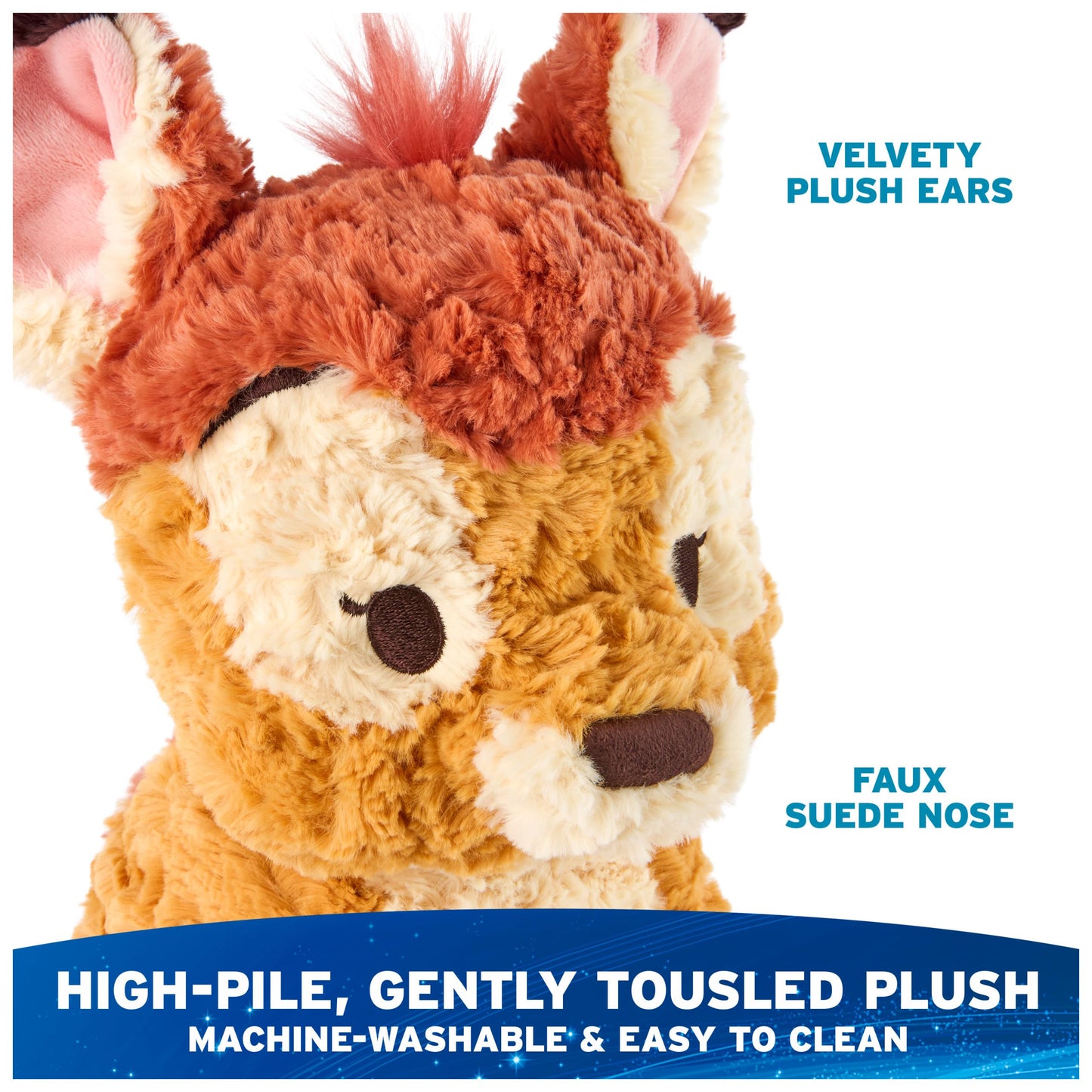 GUND Disney Cozys Collection Bambi 10-Inch Deer Stuffed Animal, Ages 0+