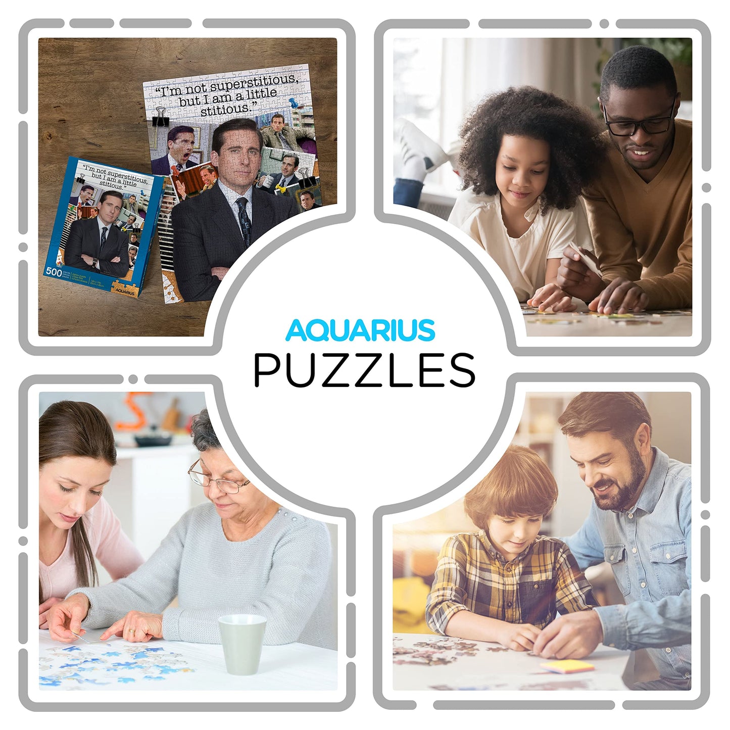 AQUARIUS The Office Michael Quote Scott 500 Piece Jigsaw Puzzle