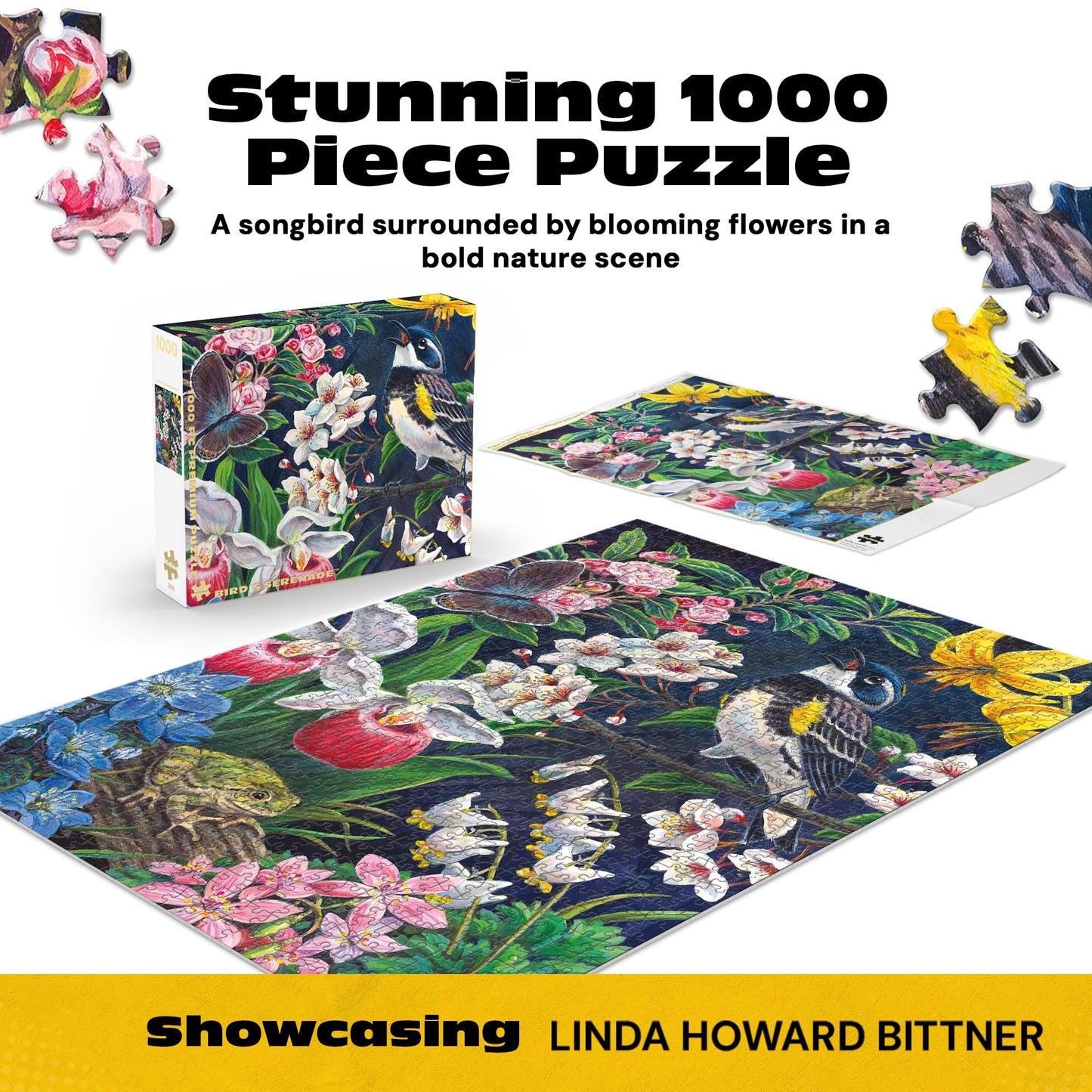 Buffalo Games - Bird's Serenade - 1000 Piece Jigsaw Puzzle for Adults