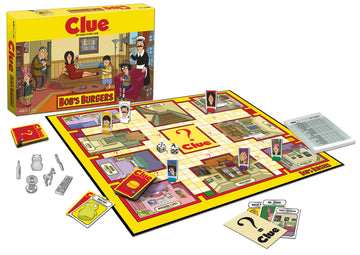 Clue Bobs Burgers Board Game | Themed Bob Burgers TV Show Clue Game | Officially Licensed Bob's Burgers Game | Solve The Mystery in This Unique Clue