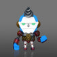 Funko Pop! Animation: One Piece - General Franky - 1 out of 6 Chance of Having a Rare Chase Variant - Glow in the Dark - Gift Idea