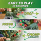 Jurassic World Ravenous Raptors Board Game- Dino Chomping Board Games for Kids, Interactive Dinosaur Game w/Snack Balls, Play Arena & Raptors, Easy