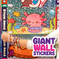 Sticki Rolls Jumbo Stickies - 6-Pack Capsule | Amazon Exclusive Collectible Wall Décor for Kids Ages 5+ (Creepies 1)
