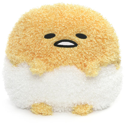 GUND Sanrio Gudetama Deluxe Egg in Shell Lazy Egg Plush Stuffed Animal, Yellow, 9.5"