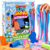 Horizon Group USA Bluey SLIMYGLOOP Slimy Sand Mold & Play Creations, 8-Piece Playset, 3 Scented Colors, Sensory Activity for Kids Ages 3, 4, 5, 6, 7