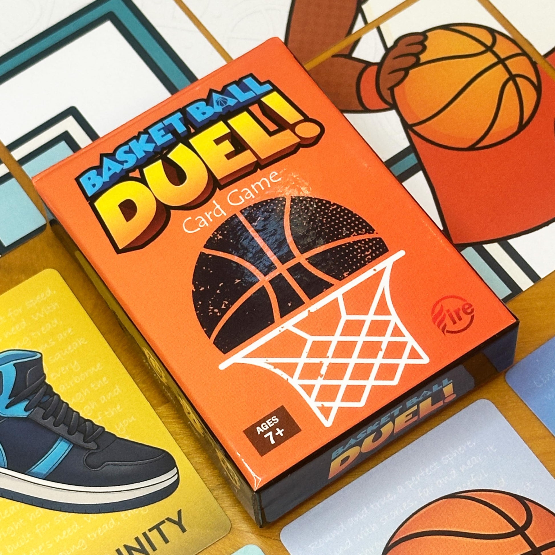 Basketball Duel! Basketball Card Game, Gift for Boys & Families Ages 7+