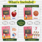 Star Right Flash Cards Set of 4 - Numbers, Alphabets, First Words, Colors & Shapes - Value Pack Flash Cards with Rings for Pre K - K
