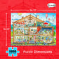 Re-marks Sweet Home Architecture Puzzle, 1000-Piece Puzzle for All Ages