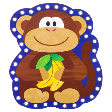 Stephen Joseph Lacing Cards, Zoo Small