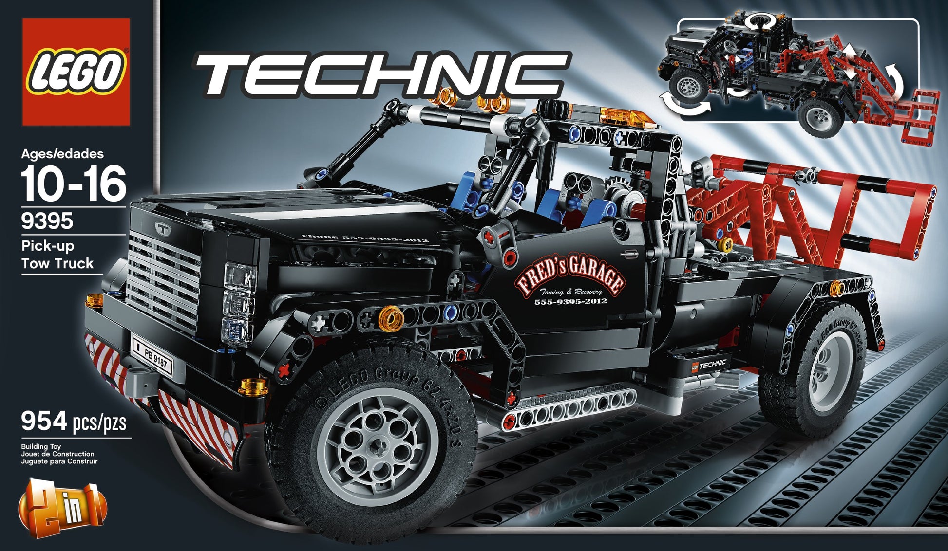 LEGO Technic Pick-Up Tow Truck 9395