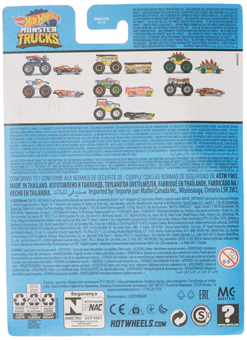 Hot Wheels Monster Trucks, 1:64 2-Pack Racing, Toy Vehicle for Kids Ages 3 and Up