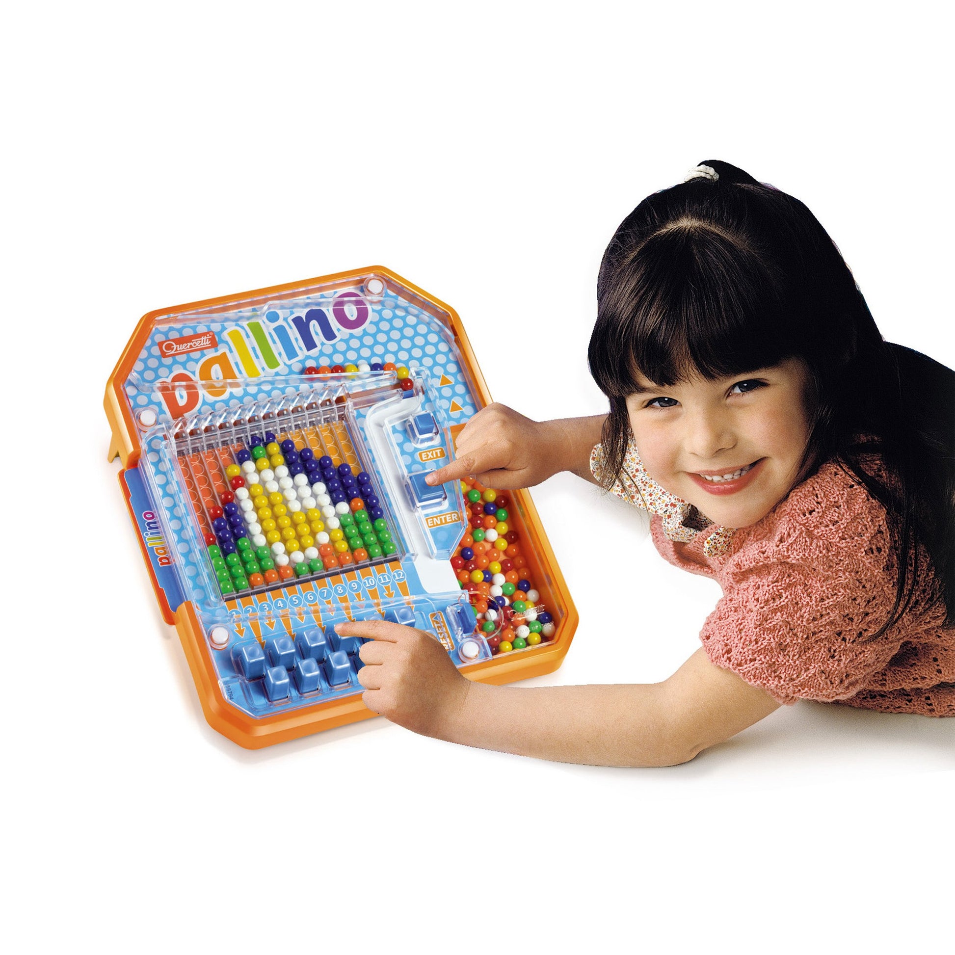 Quercetti - Pallino - Educational Game Introduces Coding Basics - Award-Winning Toy to Develop Steam Skills - for Kids Ages 4 & Up