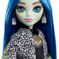 Monster High Ghoulia Yelps Posable Doll (10.3 in) with Blue Hair, Pet and Accessories
