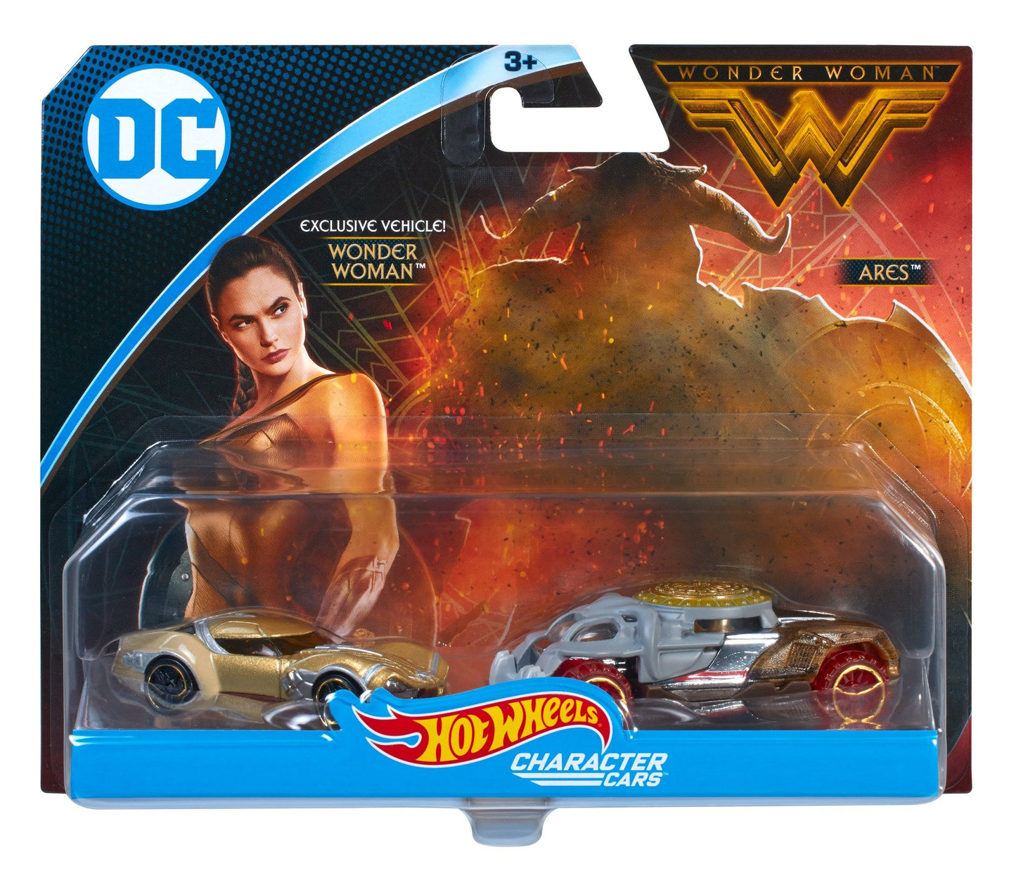 Hot Wheels DC Universe Wonder Woman Vehicle (2 Pack)
