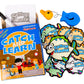 Catch and Learn by PlaSmart - The educational game where you fish for answers, fishing game, spelling, grammar, math, fine motor skills, Includes