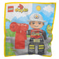 LEGO Duplo: Firefighter Figure with Fire Extinguisher