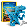 National Geographic Buildable Velociraptor Dinosaur Toy for Kids