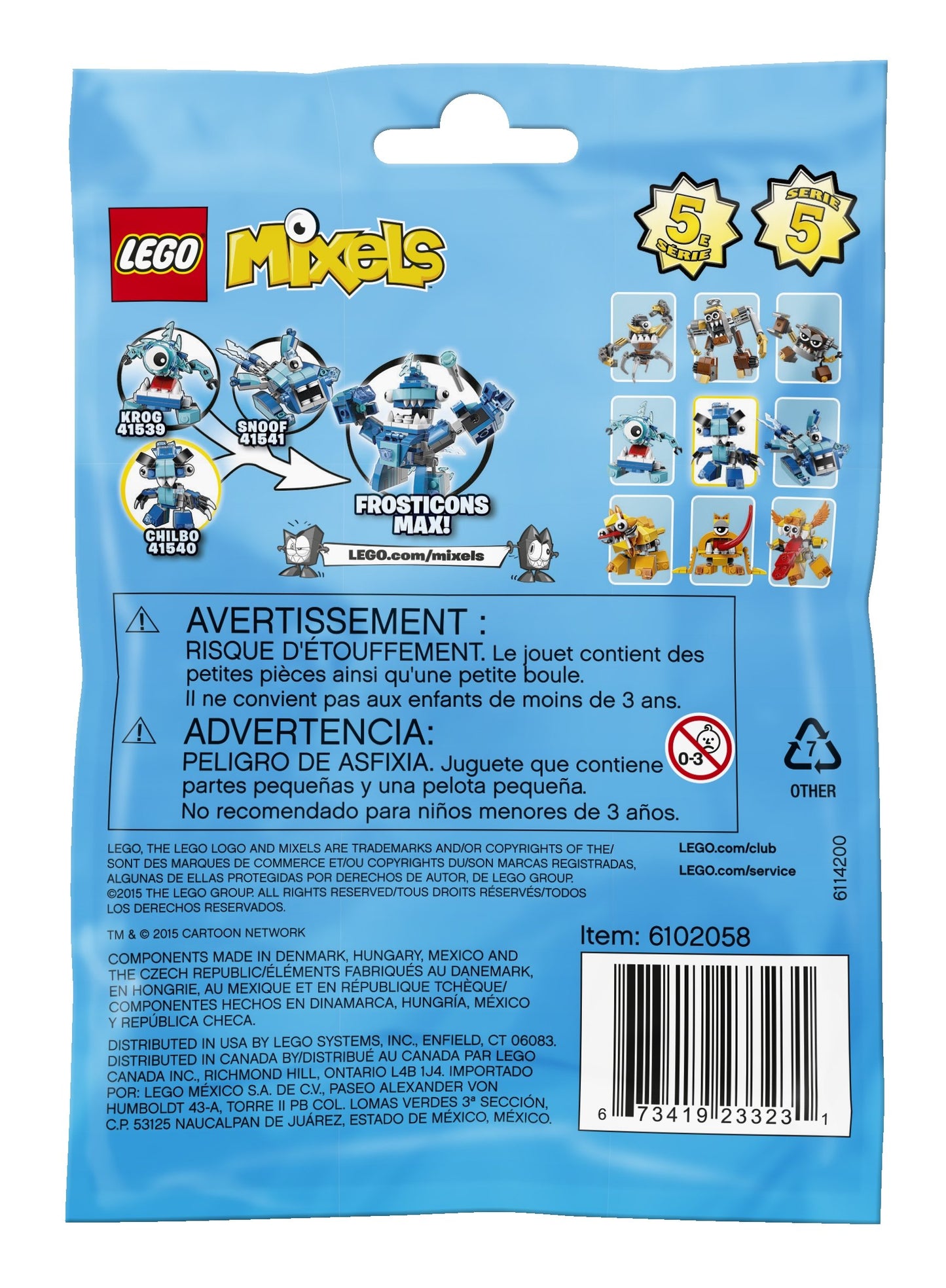 LEGO Mixels Chilbo Building Kit