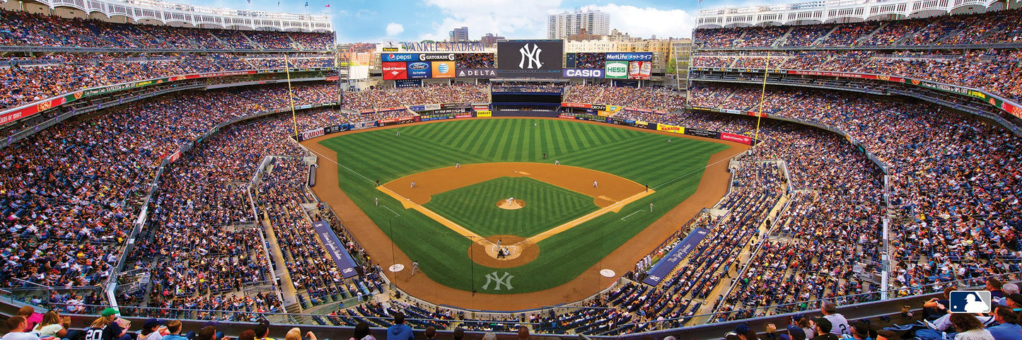 MasterPieces MLB New York Yankees Stadium Panoramic Jigsaw Puzzle, 1000-Piece, One Size (91339)
