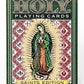 Holy Playing Cards Saints Edition - Catholic Religious Poker Deck with 55 Cards, QR Saint Bios, Holy Spirit Wilds - Faith Family Game & Gift