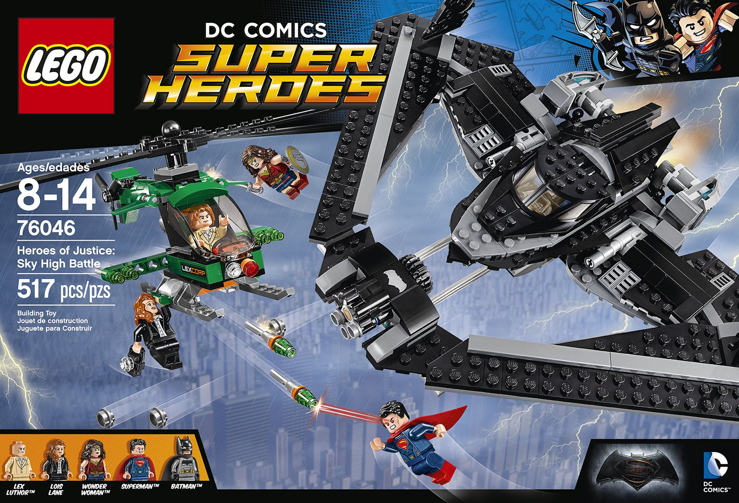 LEGO Super Heroes Heroes of Justice: Sky High Battle Kit (517 Piece)
