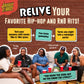 Lyrically Correct 90s & 2000s Hip-Hop & R&B Music Trivia Card Game for Adults & Families - Do You Know The Lyrics? Party Game for Game Night, Cookouts