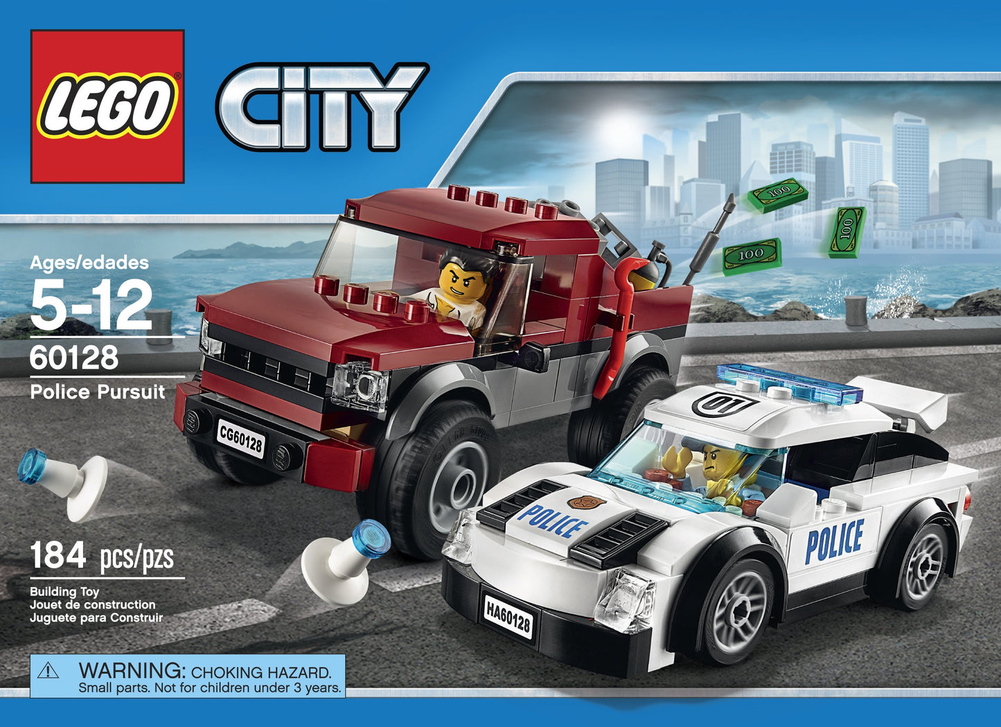 LEGO City Police Police Pursuit Kit (184 Piece)