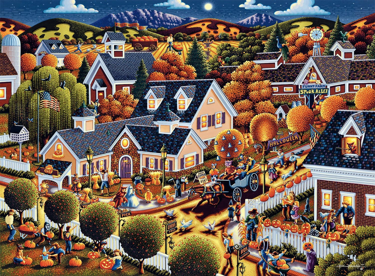 Buffalo Games - Eric Dowdle All Hallow's Eve - 1000 Piece Puzzle for Adults